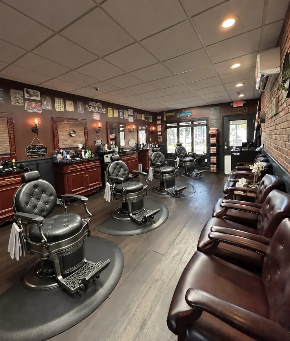 Inside Downtown Barber